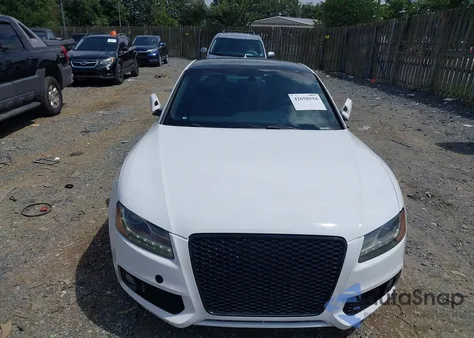 2010 Audi A5 2.0L Prestige из США, поврежденный, VIN WAUWFAFR6AA077078